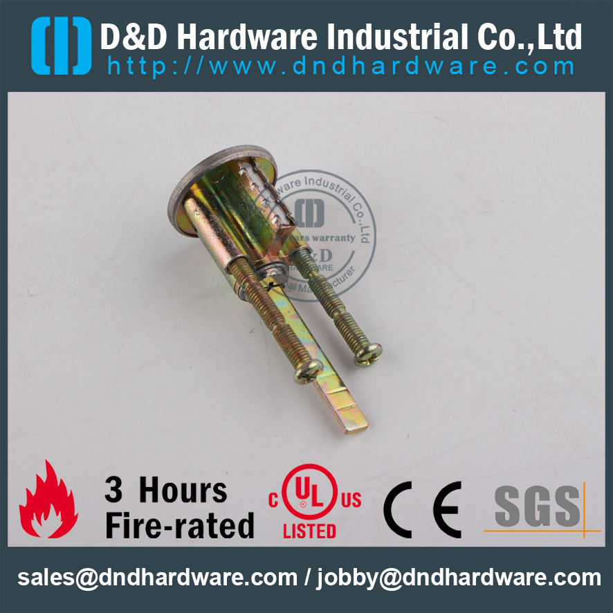 D&D Hardware-UL Standard Metal Door Lock cylinder DDPD020 D & D Hardware-UL Standard Standard Metal Serrure Cylindre DDPD020
