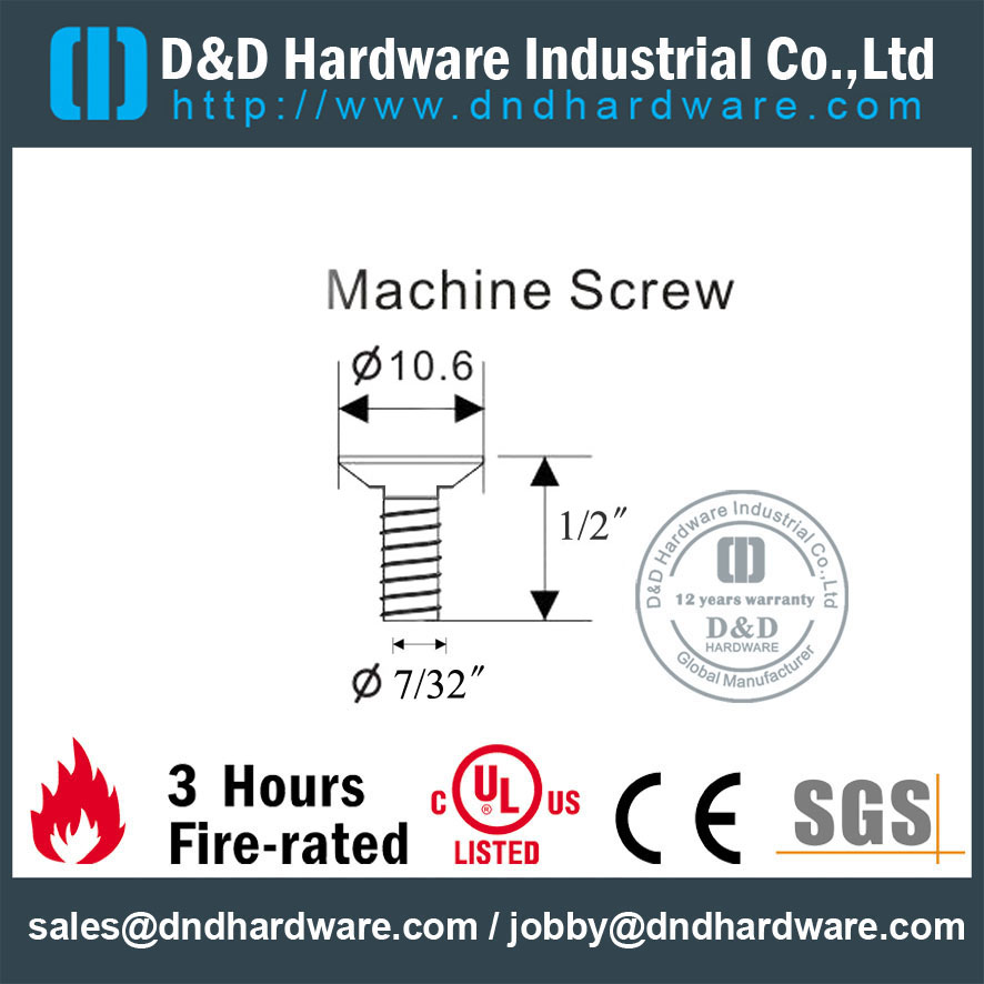 M6X5.5 Screw Picture 4 - D&D Hardware M6X5.5 Picture de vis 4 - Quincaillerie D & D