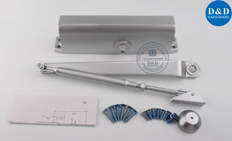 Mat&eacute;riel de porte en aluminium Closer-D & D