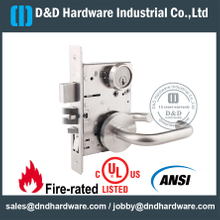 SS304 UL ANSI GRADE 1 MORTISE LOCK-DDAL20 F20
