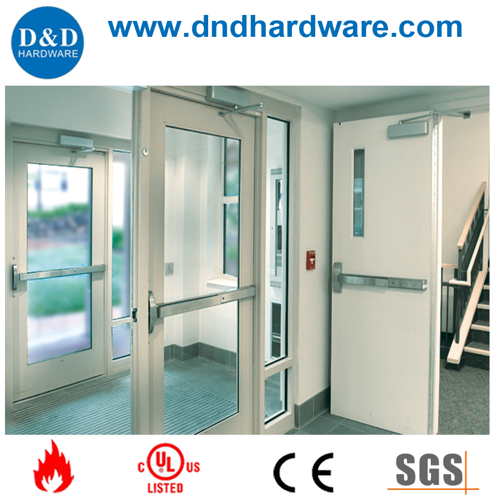Porte automatique à double action à double action lourde, porte nominale plus proche pour la porte métallique commerciale-DDDC011