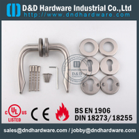 POSITION POSIBLE ACIER ACIER MAIRE PORTEUR DE TUBE POUR LA PORTE DE LA POORD-DDTH039