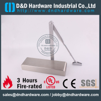 Aluminium Alloy Fire noté la porte moderne plus proche pour la porte intérieure DDDC-S505 