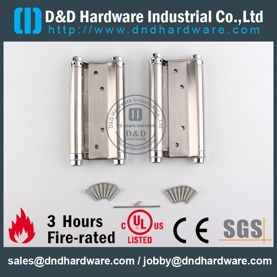 D & D Hardware-Wholesale Grade SS304 Charni&egrave;re &agrave; ressort DDSS038