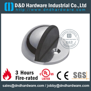 Acier inoxydable 304 Stopper de porte de l'hémisphère pour entrée Double porte-DDDS001