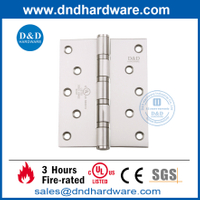 Charnière de porte ignifuge à mortaise complète UL 270 degrés SS316-DDSS007-FR
