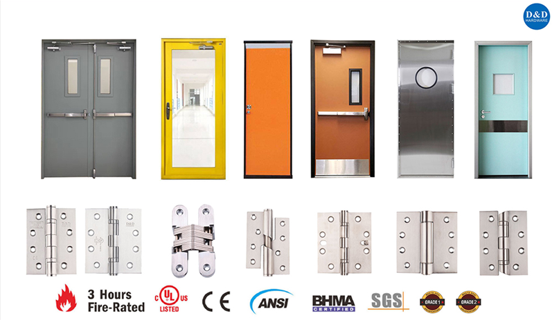 charni&egrave;res de porte