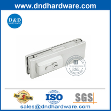 Chine Factory Glass Door Lock Patch Raccord avec cylindre et clé-DDPT004
