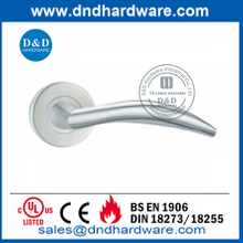 Porte de sécurité en acier inoxydable personnalisé Handle de levier de levier-DDSH007