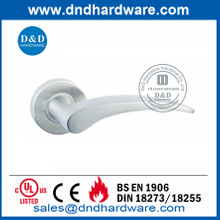 Grade 316 Silver Mortise Inside Door Lever Handle-DDSH015
