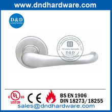 Porte de chambre de sécurité en acier inoxydable Handle du levier solide-DDSH005