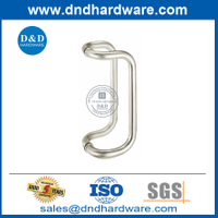 Porte de verre en acier inoxydable de sécurité Handle de traction à traction DDPH005