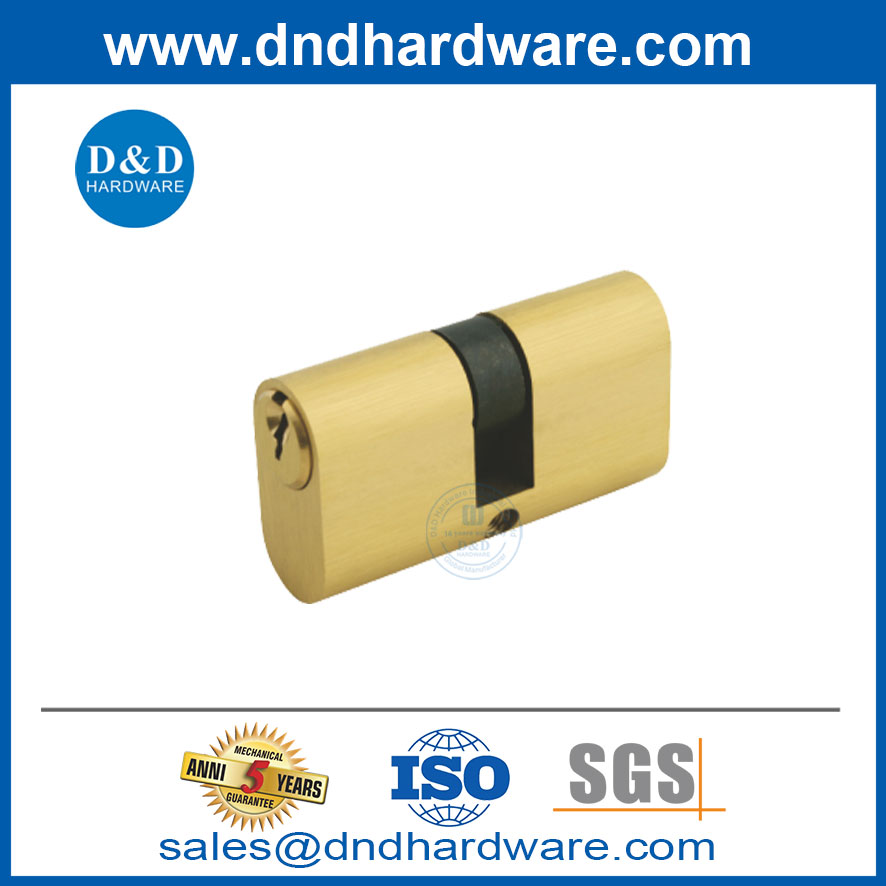 Haute sécurité Euro Classic Double Open Anti Drill Brass Door Lock Cylinders Core-DDLC008