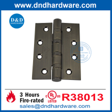 Aciller inoxydable Antique en laiton Mortetis Porte de porte pour la porte incendie avec UL-DDSS003-FR-4X3X3