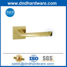 Porte en bois en acier inoxydable 304 Handle de porte en or intérieur moderne-DDSH056