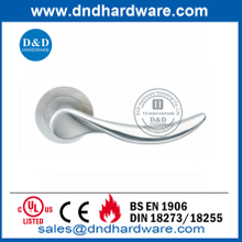 Meilleur Sus304 contemporain sur le levier de porte principale Rose Handle-DDSH006