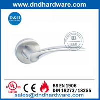 Poignée de levier solide en acier inoxydable pour la porte en bois-DDSH001