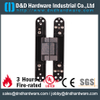 Pandi de ponçage noir à 180 degrés lourds 3D Hinge cachée réglable pour la porte en métal-DDCH008-G40
