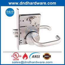 ANSI Grade 1 UL Lock de porte de classe ignifuge avec Latchbolt-ddal05 auxiliaire F05