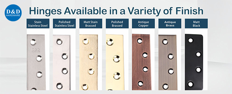 Hinges de porte modernes