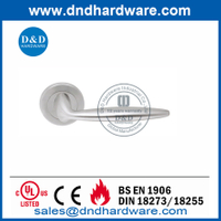 Porte intérieure en acier inoxydable Handle de levier solide-DDSH041