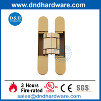 Réglage 3D ALLIAGE GOLL ALLIAGE INVISIBLE HINGE HINGE-DDCH008-G120