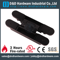 Ponçage noir couvercle noir lourd 3D Hinge dissimable réglable pour l'immeuble de bureaux DDCH008-G80