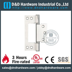 SS304 AB Flush Hinge pour la porte en bois-DDSS027-B 