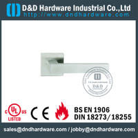 Forme carrée en acier inoxydable Poignée de porte de levier externe pour une seule porte-DDTH019
