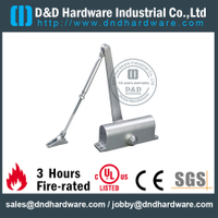 Aluminium alliage Round 65 kgs Fire Docute Door plus près avec CE pour Swing Metal Door- DDDC006