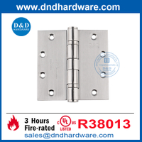 Tournure robuste de haute qualité SS304 Porte de porte intérieure avec UL-DDSS006-FR-5X5X4.6