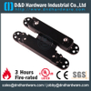 Pandi de ponçage noir à 180 degrés lourds 3D Hinge cachée réglable pour la porte en métal-DDCH008-G40