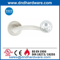 SUS304 Solide Lever Intimité Prix de porte intérieure Handle-DDSH027