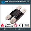 Pandi de ponçage noir à 180 degrés lourds 3D Hinge cachée réglable pour la porte en métal-DDCH008-G40