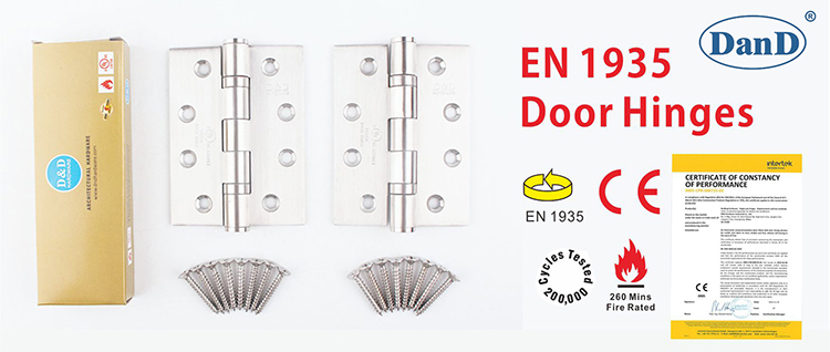 Charni&egrave;re de porte CE EN1935 Hardware D & D