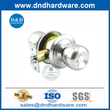 En acier inoxydable non verrouillable de passage de porte bouton de porte-ddlk003