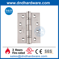 UL répertorié en acier inoxydable 201 Balle Porte de feu Hinge-DDSSS001-FR-4X3X3