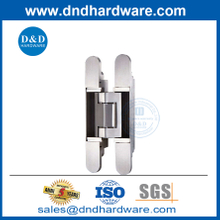 3D Réglable Hidden Porte Hinge en acier inoxydable matériel de porte secrète à 180 degrés Hinges-DDCH018