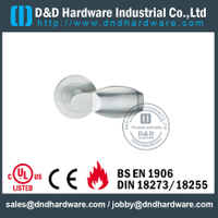 Acier inoxydable Grade 316 Poignée de levier solide de sécurité polonaise pour les portes incendie-DDSH032