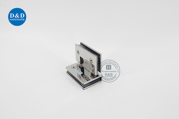 Verre &agrave; la porte en verre Hinges