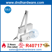 UL Listé de coulée en aluminium ALLIAGE FACILLE CLOSE CLOSE PORTE DE BOIS TOP-JAMBE CLOSSER DDDC031