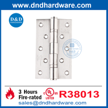 Hinge de 5 pouces UL Litté en acier inoxydable à l'extérieur des charnières pour la porte incendie DDDSS005-FR-5X3X3