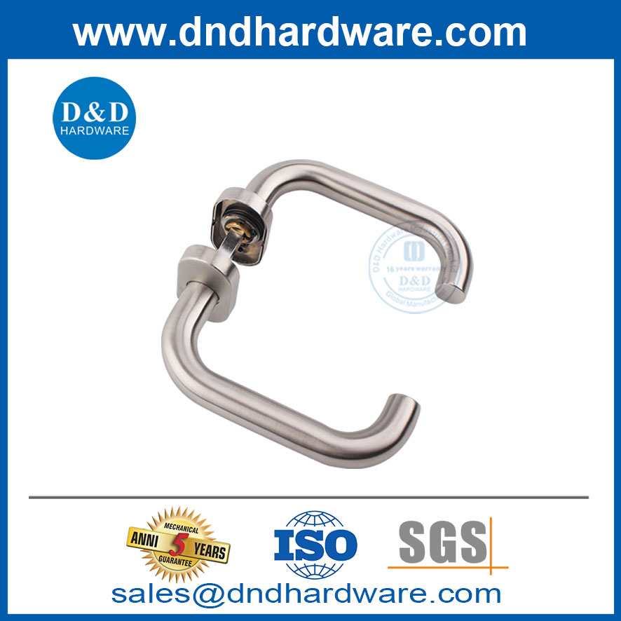Acier inoxydable U Forme des poignées de porte moderne extérieures pour le cadre étroit-ddh001